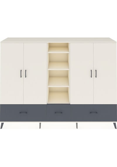 Hyperion Dolap 12 Raflı 3 Çekmeceli 4 Kapaklı 220x44x163 Aytaşı-a Aytaşı-aytaşı/antrasit Hyperion Dolap 12 Raflı 3 Çekmeceli 4 Kapaklı 220x44x163 Aytaşı-a Aytaşı-aytaşı/antrasit