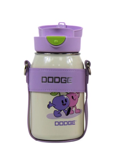 Dodge Db-24502 Çift Kullanım Pipetli/rahat İçim Mor 520ml Çelik Matara Diğer
