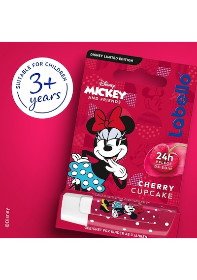Labello Disney Mickey And Friends Cherry Cupcake Kirazlı Dudak Balmı 4,8 G