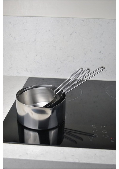 1 Adet 12 Cm Paslanmaz Çelik Kaçerola Sütlük Ve Sosluk 12x6 Cm Mini Yumurta Tavası Diğer