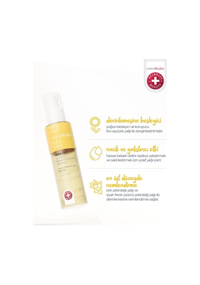 Mamaaura Bebek Bakım Yağı - Baby Oil 150 Ml