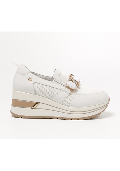 Sneaker Günlük Kadın Diğer 2l5548dm Donna Serena Tomaıa 5548dm Bianco Platino Bianco Platino Beyaz - Altın