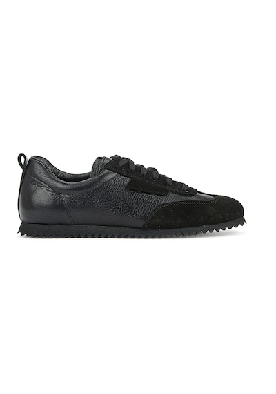 Ziya, Erkek Hakiki Deri Sneaker 1611026z441 Siyah 1611026z441 000