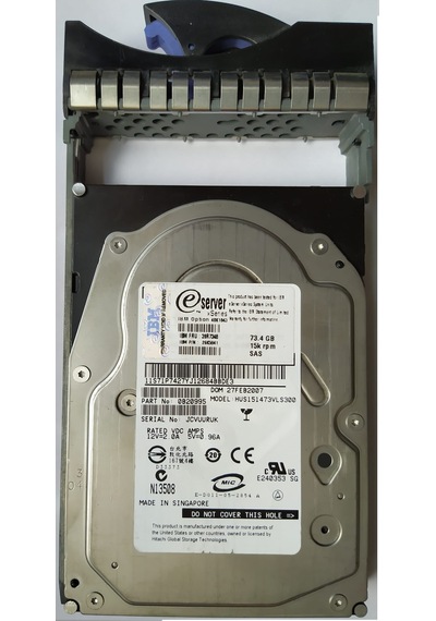 IBM 73.4GB 15K 3.5 Sas Hard Disk 39R7348 2Ms Sunucu