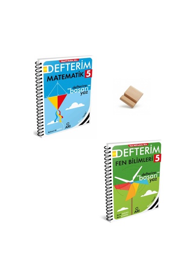 Arı 5. Sınıf Maarif Matematik Ve Fen Bilimleri Defterim + Telefon Standı