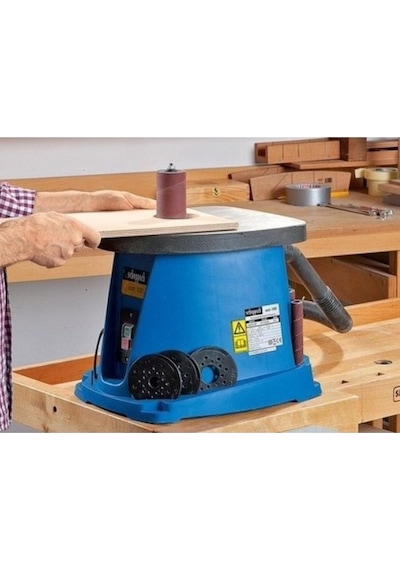 Scheppach HG 580 Salınımlı Silindirik Tezgah Zımpara Makinesi