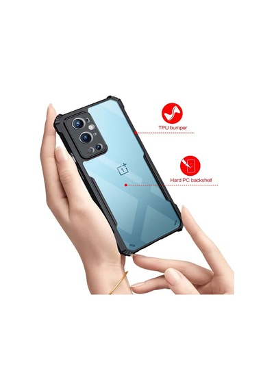 Oneplus 9 Pro Kılıf Kamera Ve Köşe Koruma Arkası Sararmaz Şeffaf