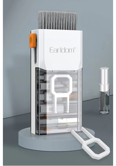 Earldom T08 Çok Fonksiyonlu Temizleme Kiti - Beyaz M414
