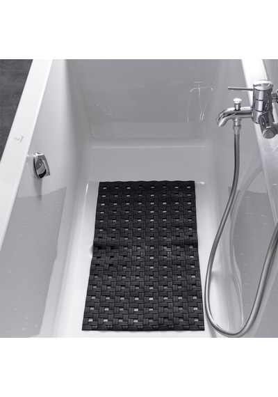 Diaqua Küvet İçi Paspas Black 35.5x70cm -