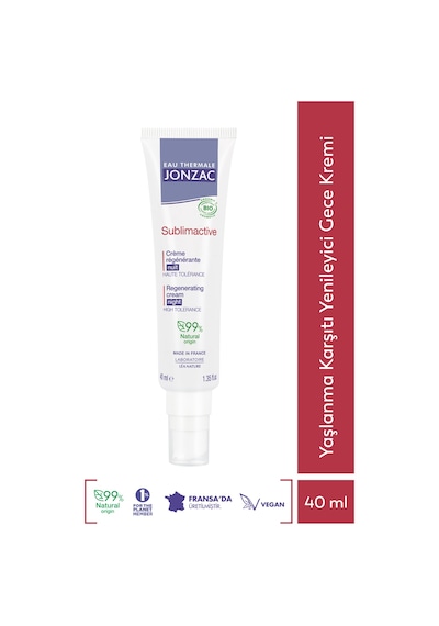 Eau Thermale Jonzac Sublimactive Yenileyici Gece Kremi 40ml