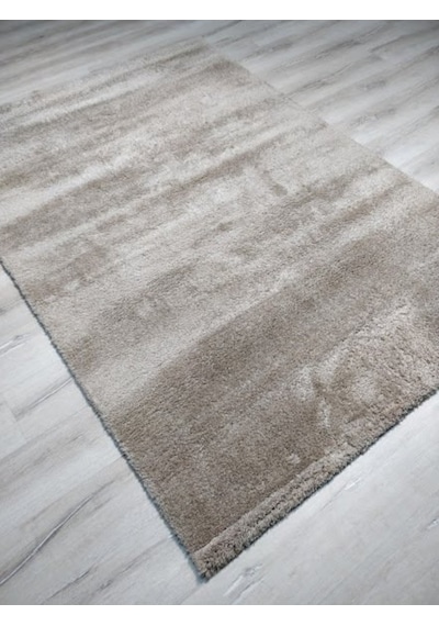 Yamalı Home Loft Bej Yumuşak Dokulu Halı 150X220 Cm