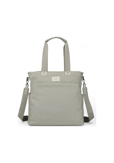 Smart Bags Kanvas Gri Kadın Omuz Çantası Smb1309 001