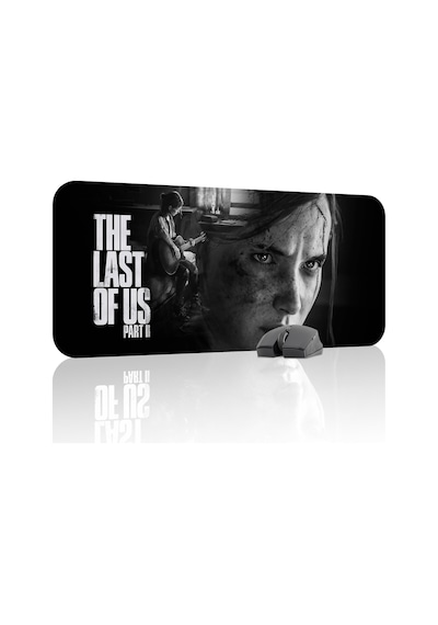 The Last Of Us Kaymaz Dikişli Kauçuk Oyuncu Mousepad V1 - 70x30 Xl Gaming Mouse Pad Fare Altlığı