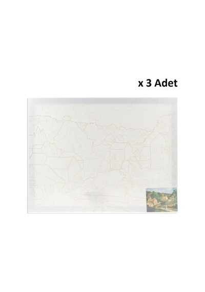 Bigpoint Baskılı Tuval Printing Canvas 40x50cm X 3 Adet