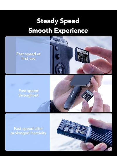 Lexar Profesyonel Silver Sd Kart 256 Gb, 205 Mb/s'ye Kadar Okuma,