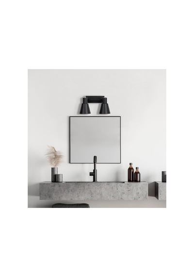 02 Siyah Şarjlı Ledli Aplik 1x1.8w 3000k Genel