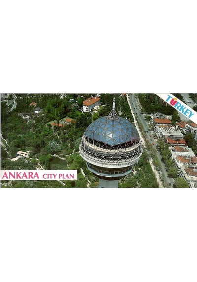 Turkey - Ankara- City Plan Harita Map