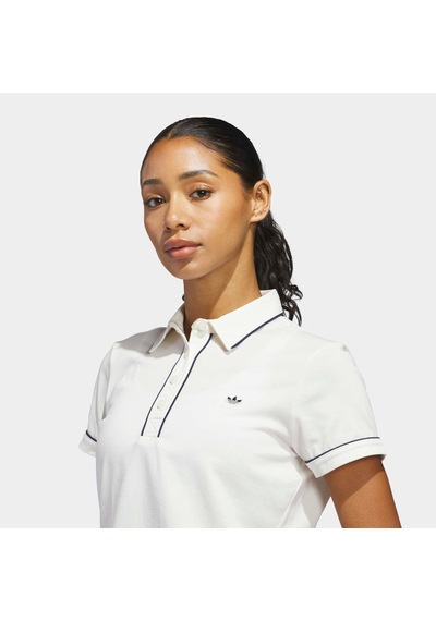 Adidas Originals Solid Kadın Beyaz Polo Tişört Kb8598