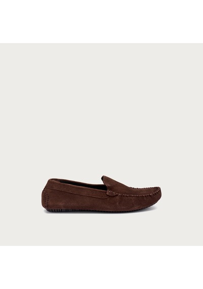 Brown Oxford / Klasik Erkek 12b0 Frau Velour Leather Kahverengi