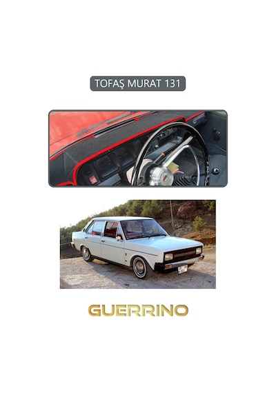 Tofaş Murat 131torpido Koruma Halısı Gri Kenar