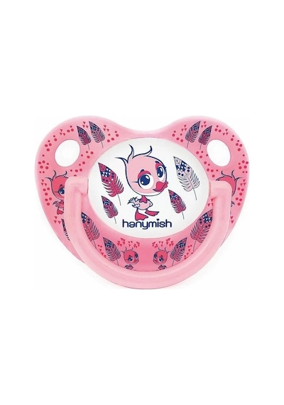 Hanymish Hanymishtiny Silikon Damaklı Emzik No: 2 Pembe