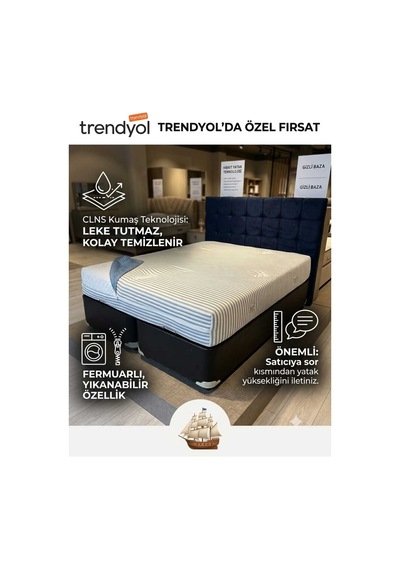 Alesta Fermurlı Yatak Kılıfı