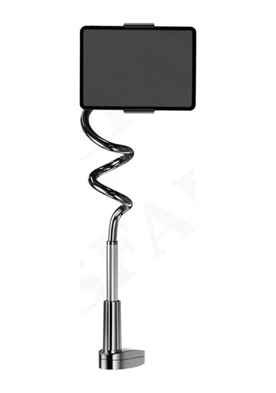 Tablet Tutucu Stand 14 İnç Uyumlu, Yatak Ve Masa Kenarı Telefon Tablet Standı, Ayarlanabilir Esnek Tutucu