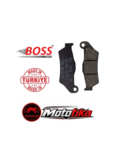Bajaj Ns 200 2014-2016 Ön Fren Balatası Boss Sinterli