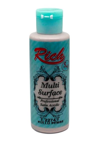 Rich Multi Surface 120 Cc Küllü Pembe