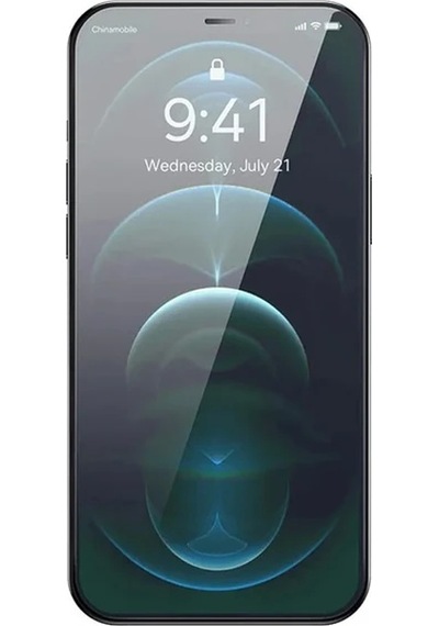 Baseus Crystal 0.3mm İphone 12 Pro Max Tempered Ekran Koruyucu 2 Adet Set- 5775