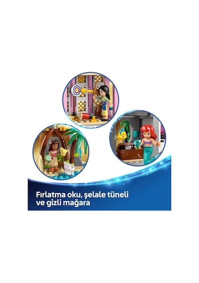 LEGO® ǀ Disney Prenses Şatosu ve Kraliyet Hayvanları 43267 - 6 Yaş ve Üzeri Çocuklar için Yaratıcı Oyuncak Yapım Seti (787 Parça)