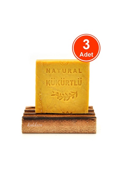 Kükürt Sabunu El Yapımı Doğal 120 G x 3 Adet