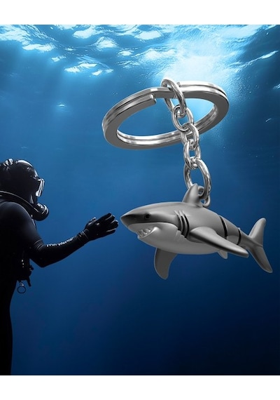 Metalmorphose Moving Shark Anahtarlık