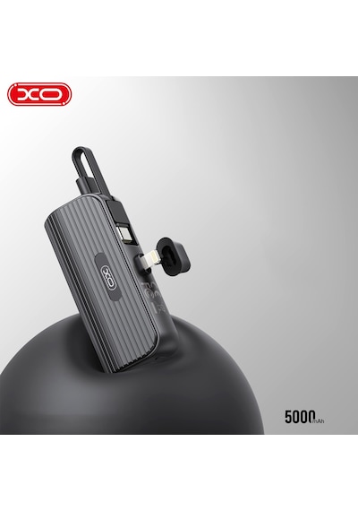 Özel Seri Günlük Yedek Üniversite Pr220 İp 5000mah Mini 20w Pd Lightning Stantlı Çok Renkli