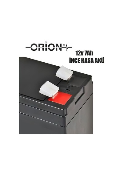 Orion ORN1270S 12V 7.0Ah Ince Kasa Bakımsız Kuru Akü