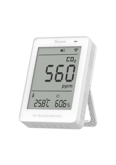 Airguard Co2 Matter Akıllı Hava Kalitesi Ölçüm Cihazı Sawf-08p