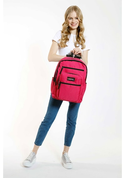 Kaukko Full Pocket Sırt Çantası Fuşya K1434