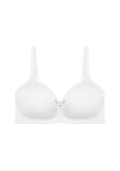 Cottonill Bra - Celina Beyaz Balensiz Kaplı Minimizer Büyük Beden Kadın Sütyen