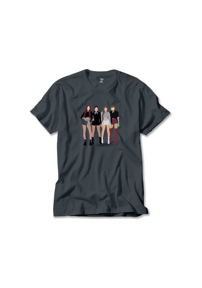 Blackpink Digital Yeşil Tişört