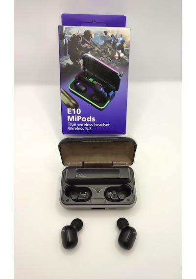 Ecocenter E10 Mipods Bluetooth 5.1 Oyuncu Işıklı Led Göstergeli Kulak İçi Kulaklık