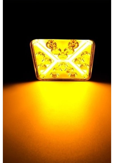 X Angel 180w 12-24 Volt Kare Spot Far Oto Çalışma Lambası Atv Kamyon Tır Traktör Offroad