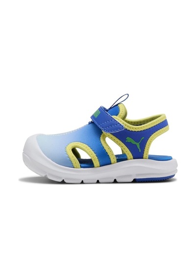 Puma Fun Racer Sandal Come On Vınf Erkek Çocuk Sandaleti Saks Saks Gri