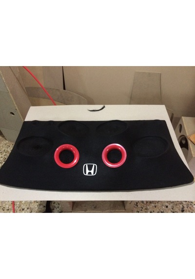 Honda Civic Fd6 2007 2012 4"lü Oval Hoparlör Pandizot Polyesterli Kabartmalı Portlu
