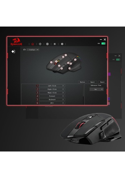 Vıper M925 26000dpı,paw3395,1000hz Anket Hızı Kablosuz Oyuncu Mouse