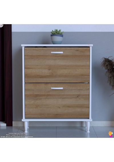 Eliusta Antrex 72 Cm Meşe 2 Düşer Kapaklı Ayakkabılık 72x90x26 Cm Ayaklı 4 Bölmeli Ayakkabılık Meşe Eliusta Antrex 72 Cm Meşe 2 Düşer Kapaklı Ayakkabılık 72x90x26 Cm Ayaklı 4 Bölmeli Ayakkabılık Meşe