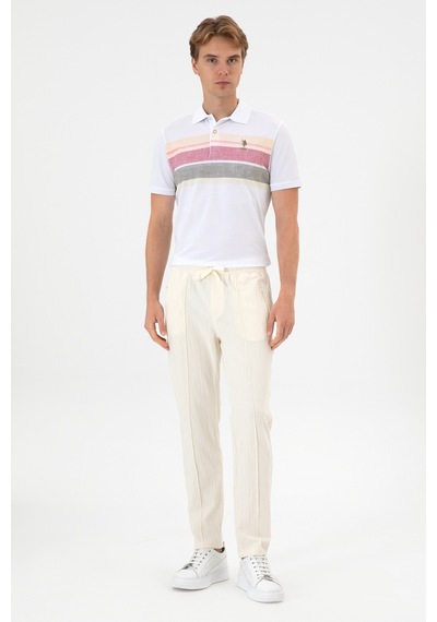 U.s. Polo Assn. Erkek Krem Eşofman Altı 50300088-vr071 Krem