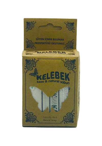 Kelebek Doğal Sabun Kese 1 Adet