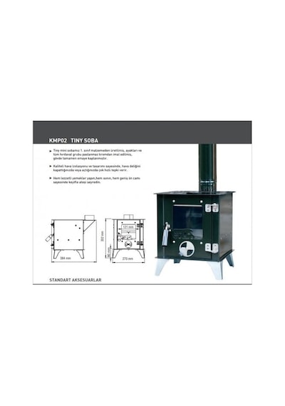 Sabah KMP02 Tiny Odun Sobası