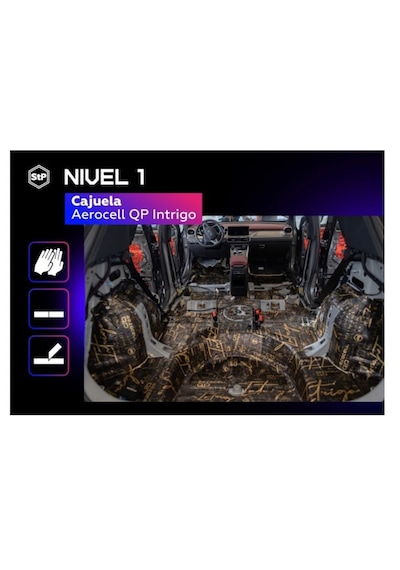 Stp Aerocell Qp Intrigo Profesyonel Araç Izolasyonu 25 Adet