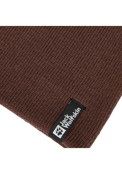Jack Wolfskın Jack Wolfskin Rib Beanie Unisex Bere D0107 Kahve